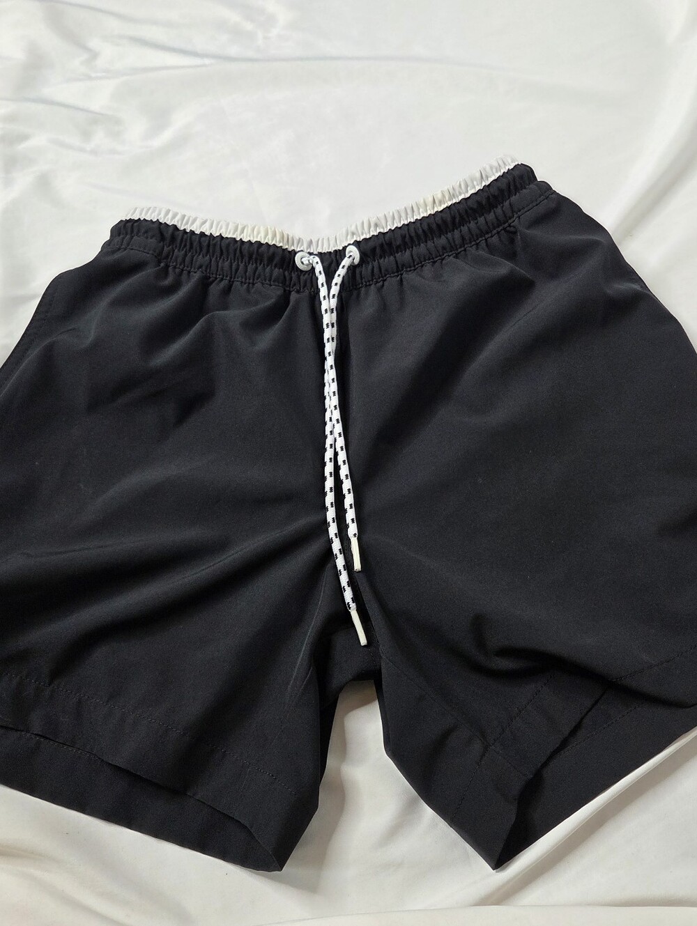 Chubbies Men's Small Black Drawstring Swim Trunks